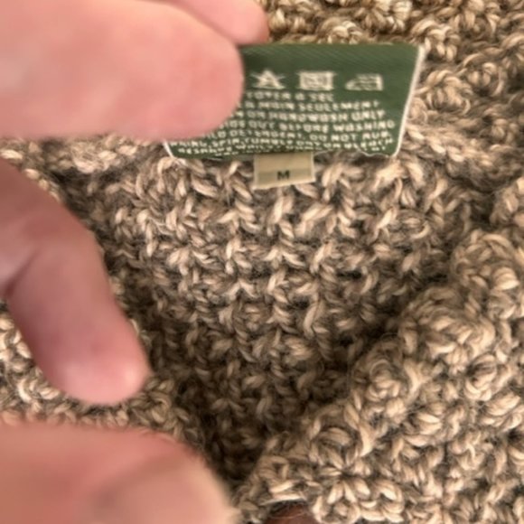 Woman's Irish Wool Sweater - Picture 4 of 4